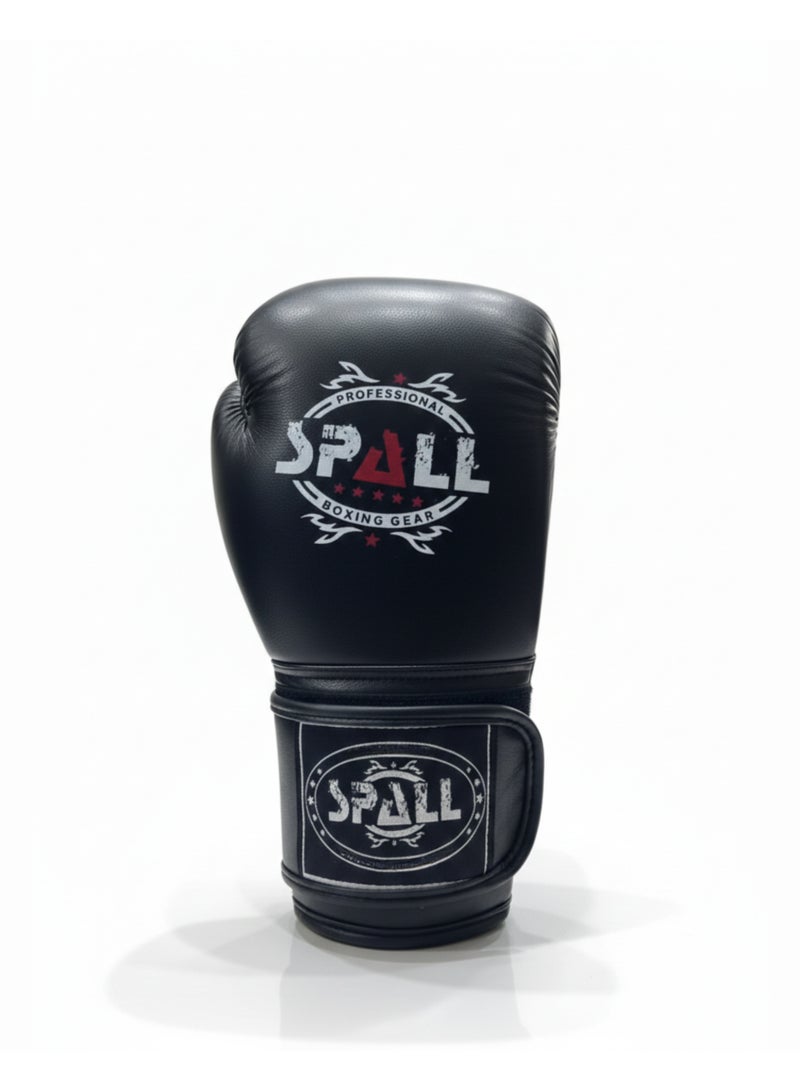 سبال قفازات ملاكمة سبال جلد طبيعي فاخر – قفازات تدريب وسبارينغ احترافية للرجال والنساء – أحمر أسود أزرق – المقاسات من 4 أونصة إلى 16 أونصة - Image 1